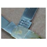 *4* Crowing Rooster Two Blade Toothpick Folding Knives