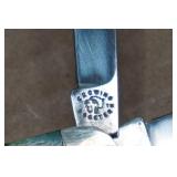 *4* Crowing Rooster Two Blade Toothpick Folding Knives