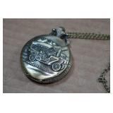 Vintage Look 1903 Mercedes Pocket Watch