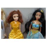 Disney Princess Dolls - Jasmine, Elsa, Belle, Mulan