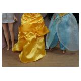 Disney Princess Dolls - Jasmine, Elsa, Belle, Mulan