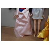 Disney Princess Dolls - Jasmine, Elsa, Belle, Mulan