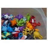 Assorted Miniature Pokemon Figures