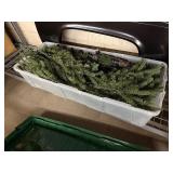 Plastic Artificial Christmas Tree Storage Bin with 7