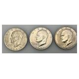 1971 D Eisenhower One Dollar Coins