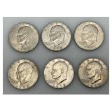 1972 D Eisenhower One Dollar Coins