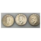 1776-1976 D Bicentennial Eisenhower One Dollar Coins