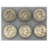 1980 P Susan B Anthony One Dollar Coins