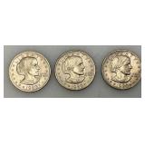 1980 P Susan B Anthony One Dollar Coins