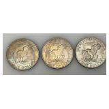 1972 Plain No Mint Mark Eisenhower One Dollar Coins