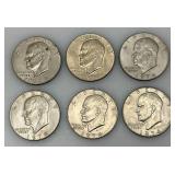 1974 D Eisenhower One Dollar Coins