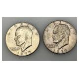 1977 D Eisenhower One Dollar Coins