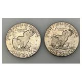 1977 D Eisenhower One Dollar Coins