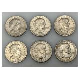 1980 P Susan B Anthony One Dollar Coins