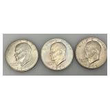 1971 D Eisenhower One Dollar Coins