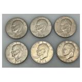 1972 D Eisenhower One Dollar Coins