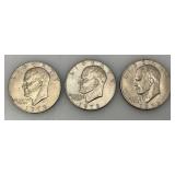 1978 No Mint Mark Eisenhower One Dollar Coins