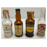 Misc. Vintage Collectible Miniature Booze Bottles (EMPTY)