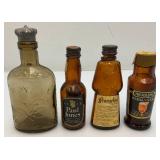 Misc. Vintage Collectible Miniature Booze Bottles (EMPTY)