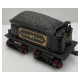 1979 Jim Beam Collectible C.R.R. 197 Of N.J. Coal Tender Decanter