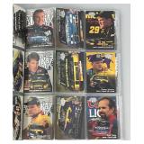 Set Of 1996 Ulra NASCAR Trading Cards In Album