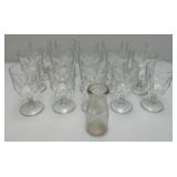 Vintage Glass Goblets