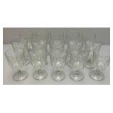 Vintage Glass Goblets