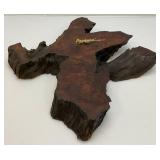 Vintage Mid Century Dark Wallnut Clock