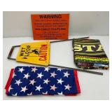 Misc. Vintage Signs Including WET FLOOR And More