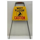 Misc. Vintage Signs Including WET FLOOR And More