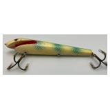 8" Large Wooden Muskie Lure (New)