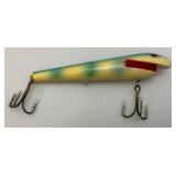 8" Large Wooden Muskie Lure (New)