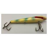 8" Large Wooden Muskie Lure (New)