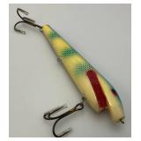 8" Large Wooden Muskie Lure (New)