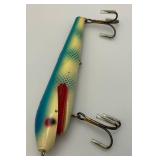 8" Large Wooden Muskie Lure (New)