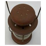 Antique Miniature Railroad Style Oil lamp