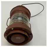 Antique Miniature Railroad Style Oil lamp