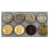 Misc. Susan B Anthony And Sacajawea Dollar Coins