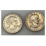 Misc. Susan B Anthony And Sacajawea Dollar Coins