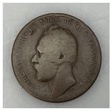 1862 Swedish 5 ORE KM