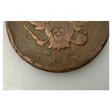 1811 Imperial Russia 2 Kopeks Original Two Headed Eagle Copper Coin