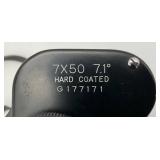 Vintage Sans & Streiffe  #804 Mariner 7x50 7.1 Hard Coated Binoculars With Original Case And Lens Covers JAPAN