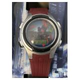 Vintage Marvel SPIDERMAN LCD Watch In Original Tin Case