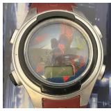 Vintage Marvel SPIDERMAN LCD Watch In Original Tin Case
