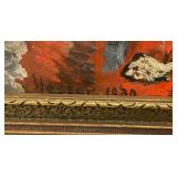 1930 Dated Original Framed HESTER Painting 11" x 14"
