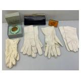 Vintage Mid Century Womens Gloves, Lady Sunbeam Shavemaster In Original Box And More
