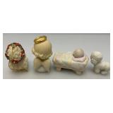 Vintage Porcelain Collectibles Including Ornaments, LLADRO, Precious Moments And More