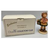 Vintage M.J. Hummel Collectors Club Pieces Including Exclusive SPECIAL EDITION No. 1 Figurine (All New Old Stock In Original Boxes)