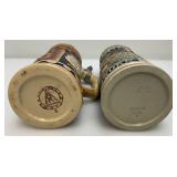 Vintage Decorative German Beer Stiens Including GERZ And More
