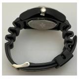 Vintage WURTH Mens Watch Black And Silver In Original Tin Container (New Old Stock)